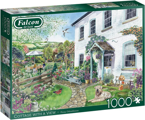 COTTAGE WITH A VIEW - 1000 PIECE JIGSAW PUZZLE
