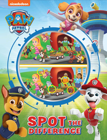 PAW PATROL - SPOT THE DIFFERENCE