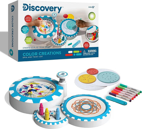 DISCOVERY SPIN & TWIST ART COLOUR CREATIONS