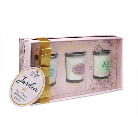 JARDIN COLLECTION SET OF 3 CANDLES