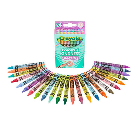 CRAYOLA COLOURS OF KINDNESS CRAYONS