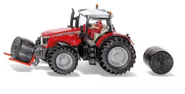 MF8680 W/BALE HANDLER