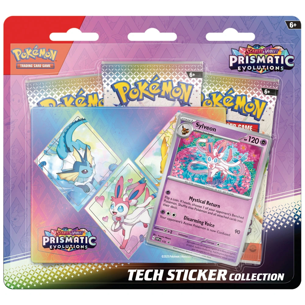 Scarlet & Violet Prismatic Evolutions (Tech Sticker Collection)