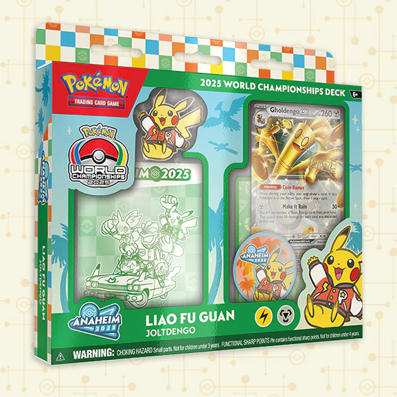 POKEMON TCG WORLD CHAMP DECKS 2025 ASST