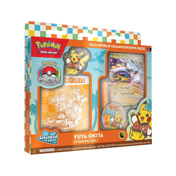 POKEMON TCG WORLD CHAMP DECKS 2025 ASST
