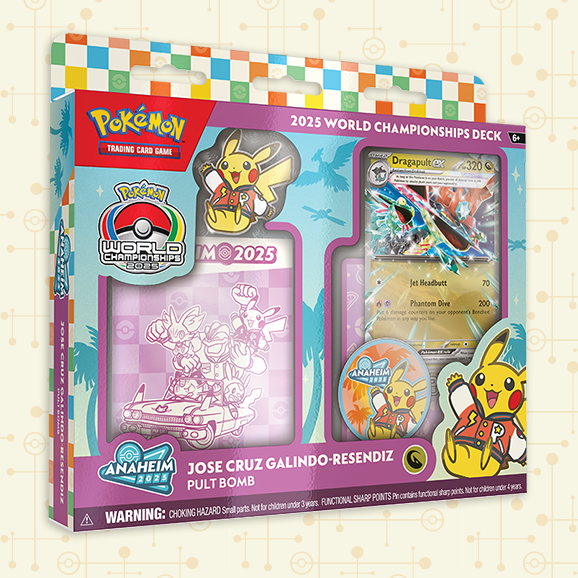 POKEMON TCG WORLD CHAMP DECKS 2025 ASST
