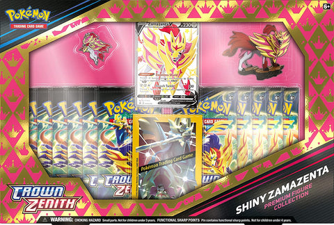 POKEMON TCG: CROWN ZENITH, SHINY ZAMAZENTA OR SHINY ZACIAN