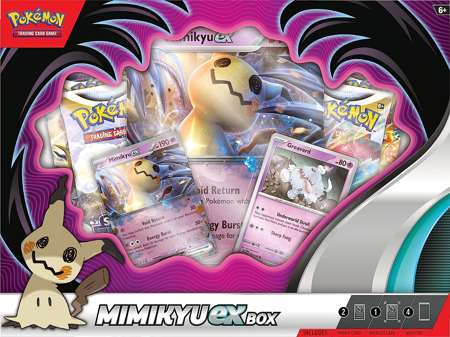 POKEMON TCG: MIMIKYU EX BOX