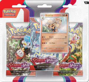 POKEMON TCG: SCARLET & VIOLET 3-IN-1 BOOSTER PACK