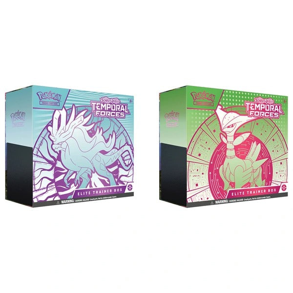 POKEMON TCG: SCARLET & VIOLET ELITE TRAINER BOX TEMPORAL FORCES