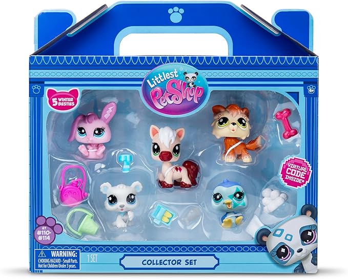 LITTLEST PET SHOP COLLECTORS 5 PACK WINTER BESTIES