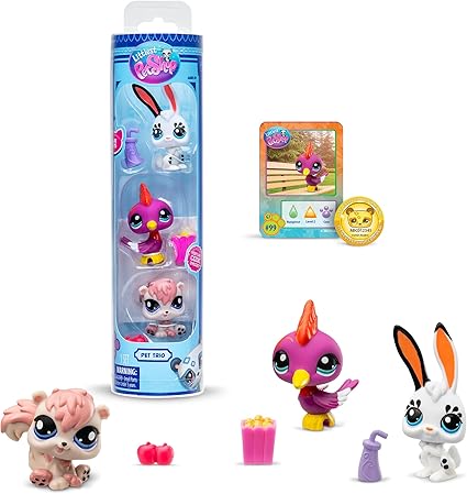 LITTLEST PET SHOP PET TRIO TUBE SEASON 2