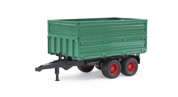 BRUDER TWIN AXLE TIPPING TRAILER