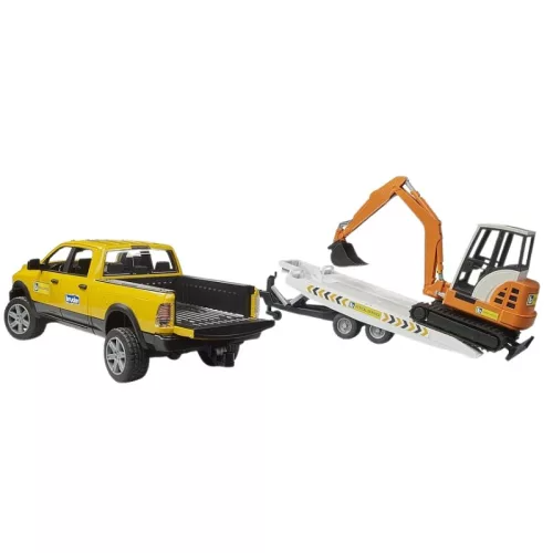 RAM RENTAL SERVICE WITH MINI EXCAVATOR