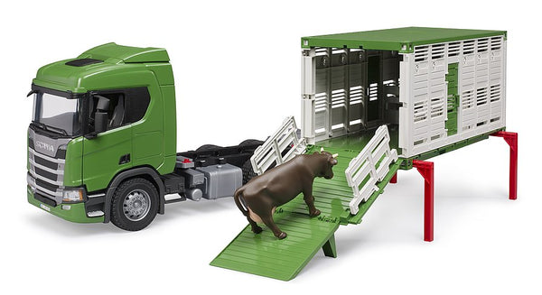 SCANIA SUPER 560R CATTLE TRANSPORT TRUCK WITH 1 CATTLE