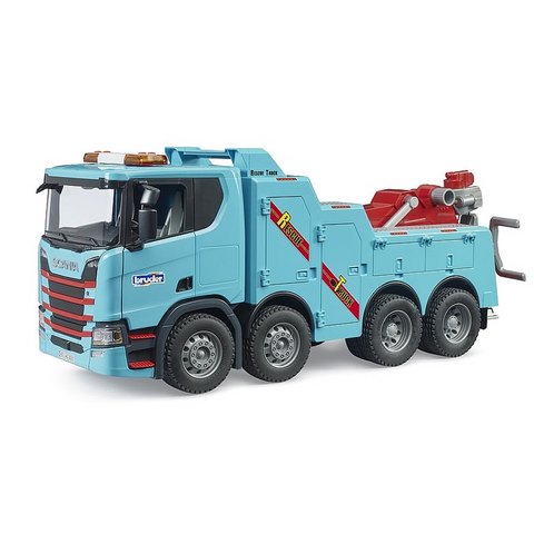 BRUDER SCANIA HEAVY TOW TRUCK