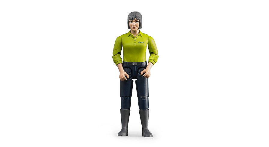 BRUDER WORKER FIGURE - FEMALE