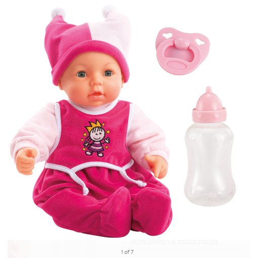 46CM HELLO BABY WITH SOUNDS DOLL