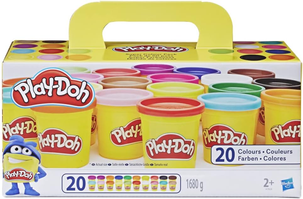 PLAYDOH SUPER COLOUR PACK (20 PACK)