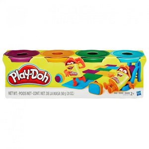 PLAYDOH 4 PACK CLASSIC COLOURS