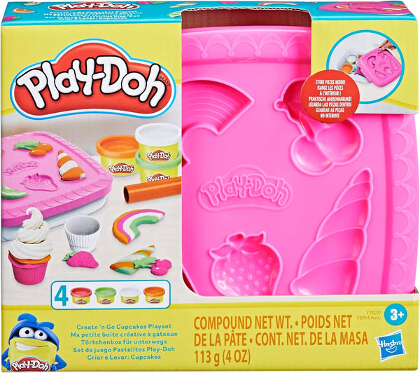 PLAYDOH CREATE N GO CUPCAKES PLAYSET