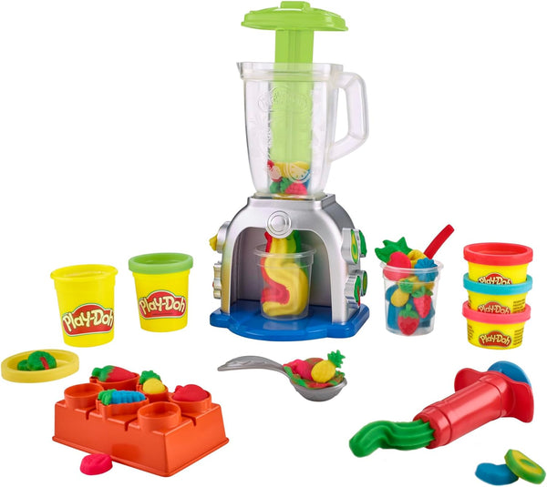 PLAYDOH SWIRLIN SMOOTHIES BLENDER PLAYSET