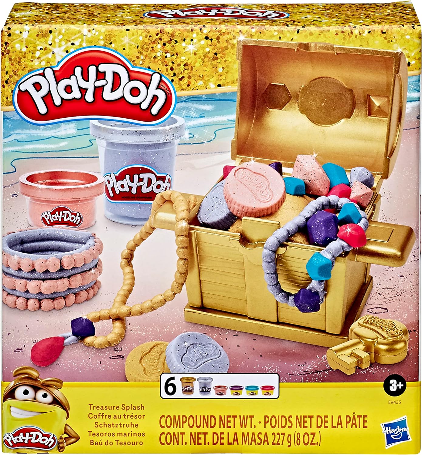 PLAYDOH TREASURE SPLASH