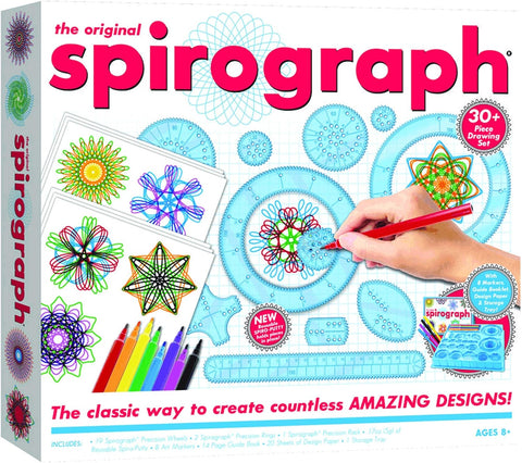 THE ORIGINAL SPIRAGRAPH WITH MARKERS