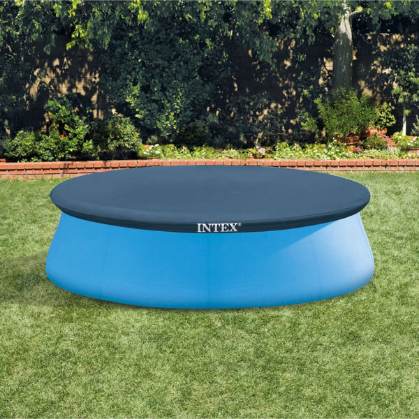 INTEX 8 FT EASY SET POOL COVER