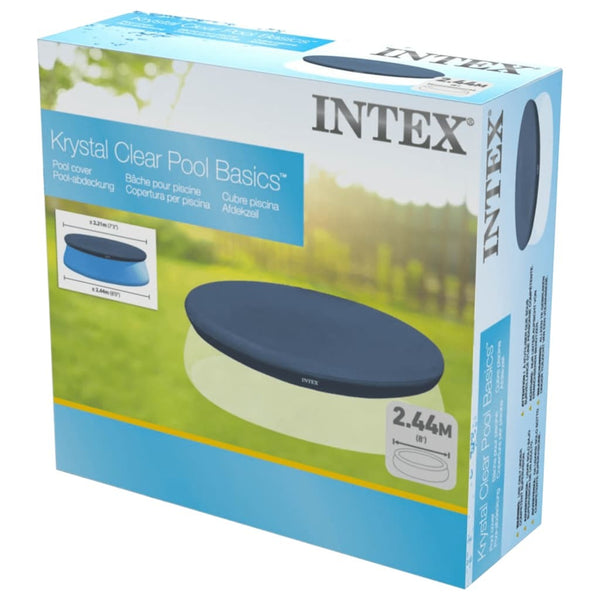 INTEX 8 FT EASY SET POOL COVER