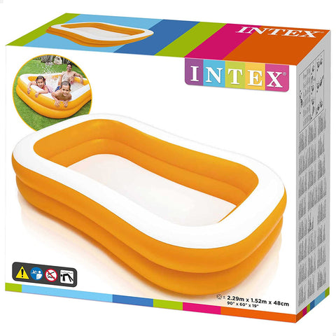 INTEX FAMILY SWIMMING POOL 7' X 5' X 19"