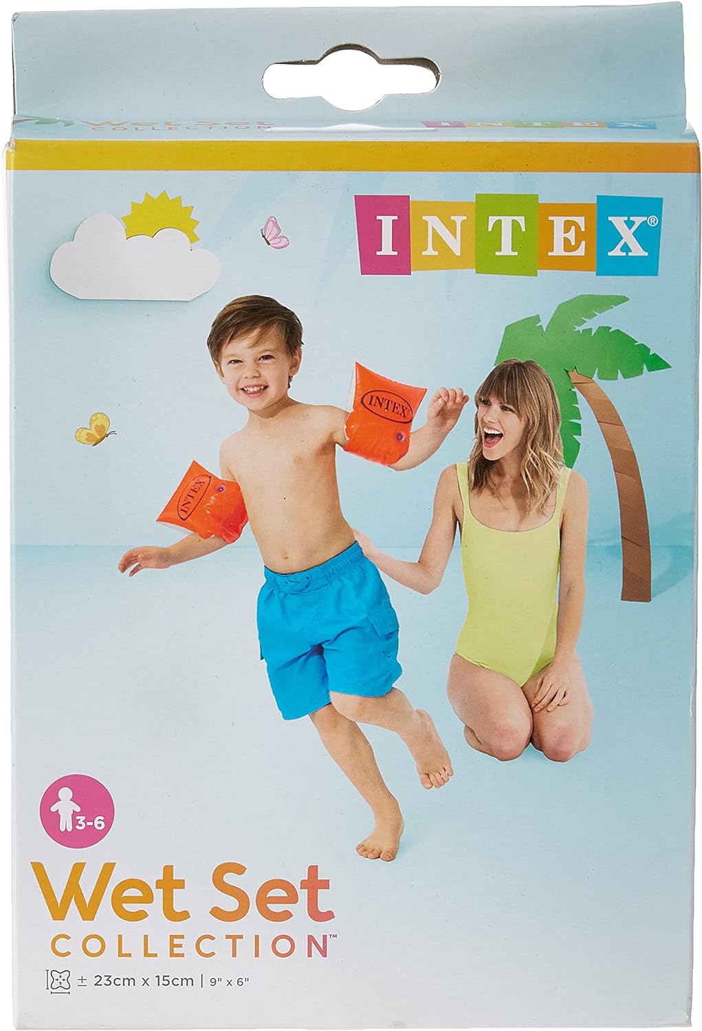 INTEX DELUXE ARM BANDS AGED 3-6