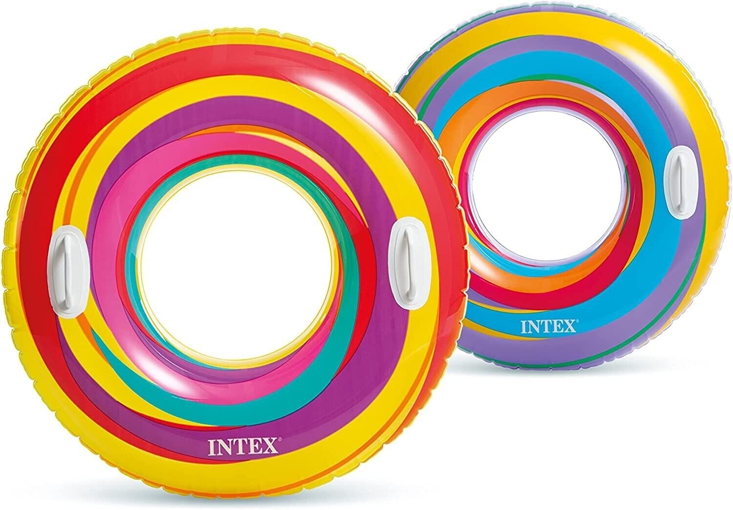 INTEX INFLATABLE 36'' SWIM RING WITH HANDLES