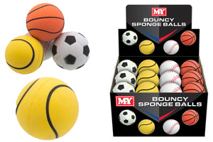 BOUNCY SPONGE BALLS