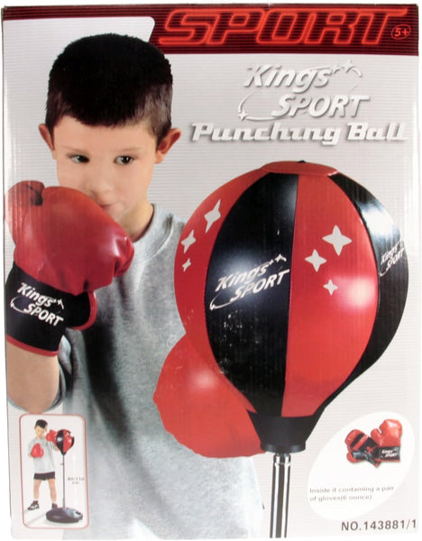 PUNCHBALL GLOVES & STAND