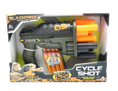 BLACKFIRE FOAM DART CYCLE SHOOTER