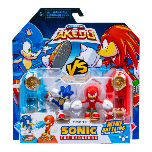 AKEDO SONIC S1 VS PACK - SONIC VS KNUCKLES