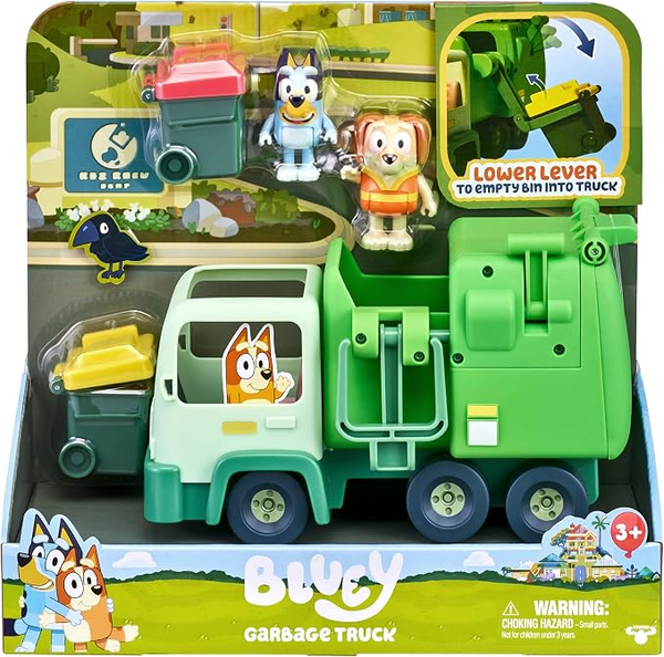 BLUEY GARBAGE TRUCK