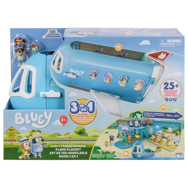 BLUEY S11 - 3-IN-1 AIRPLANE PLAYSET