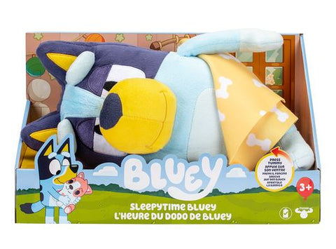 BLUEY S11 PLUSH WITH SOUND - SLEEPYTIME BLUEY