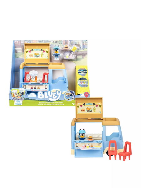 BLUEY LETS PLAY CHEF FOOD TRUCK PLAYSET