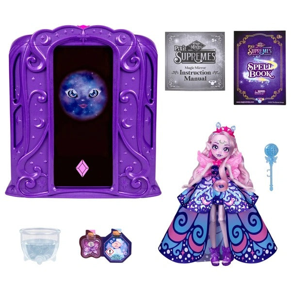 MAGIC MIXIES PIXIE SURPREMES MIRROR & FASHION DOLL