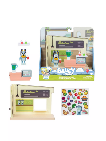 BLUEY JUICE BAR PLAYSET