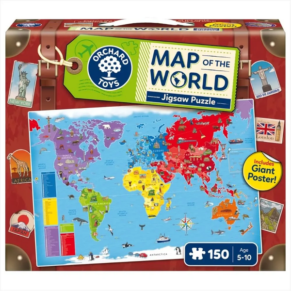 MAP OF THE WORLD
