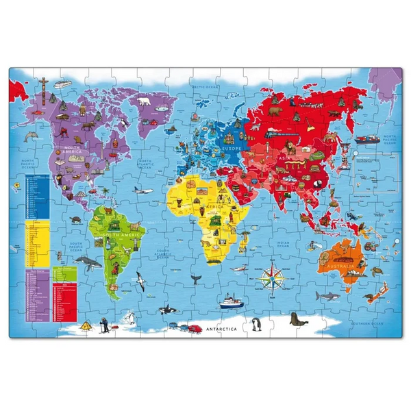 MAP OF THE WORLD