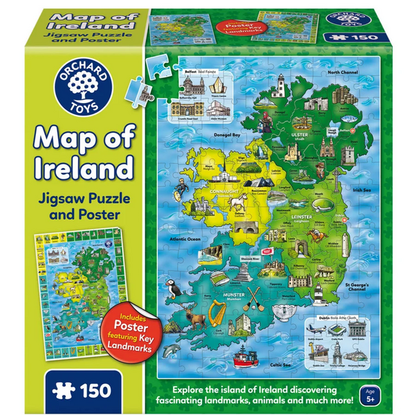 IRELAND MAP PUZZLE