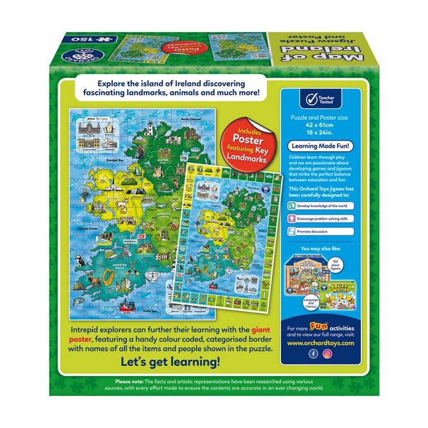 IRELAND MAP PUZZLE