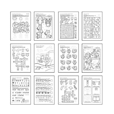 ORCHARD TOYS MORE THINGS TO DO STICKER ACTIVITY BOOK