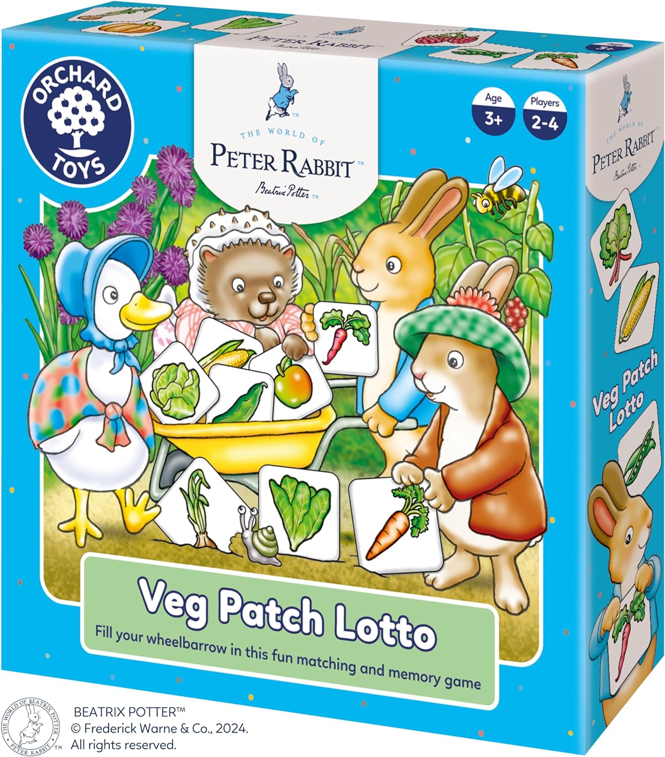 PETER RABBIT - VEG PATCH LOTTO