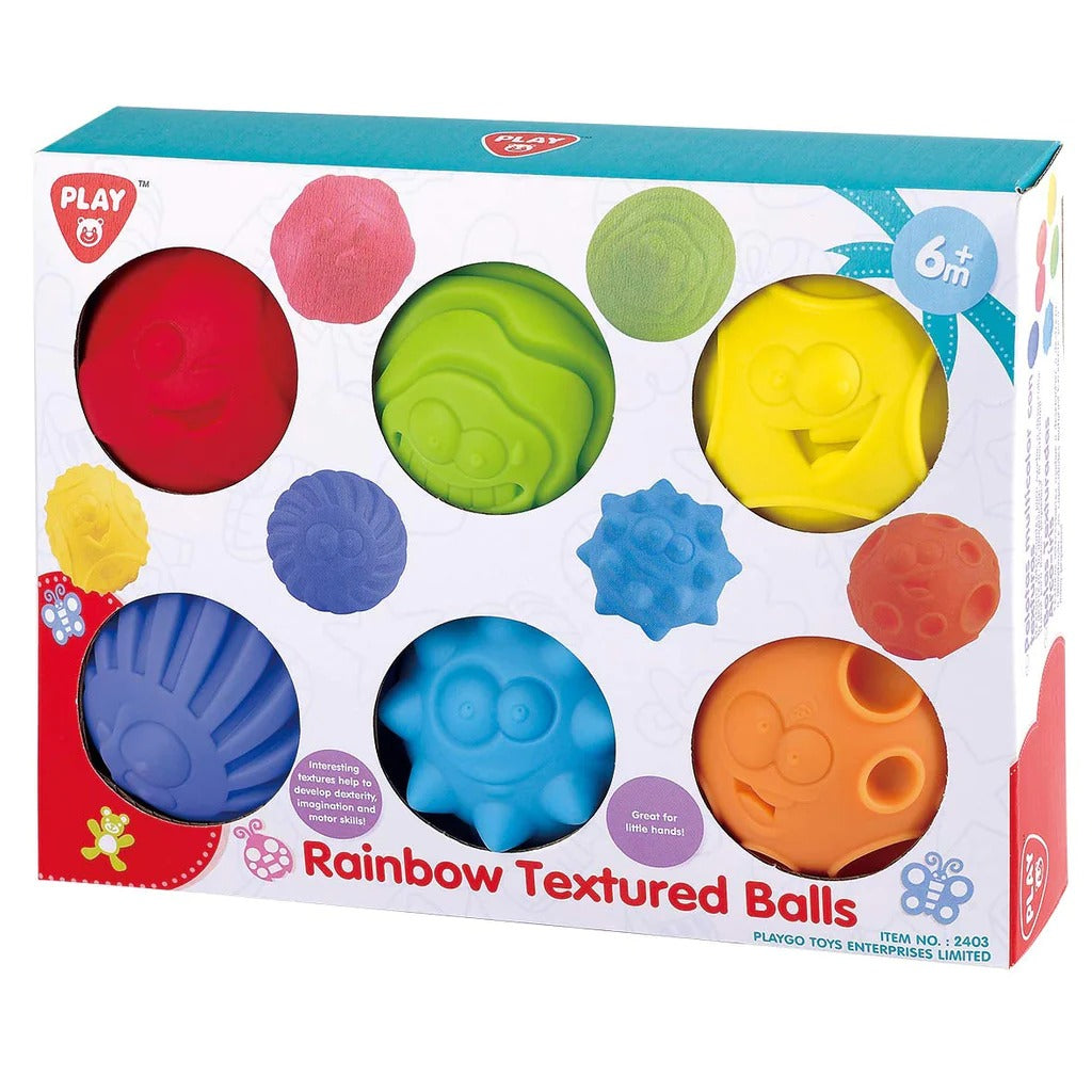 RAINBOW TEXTURED BALLS